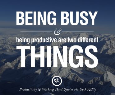 10 Productivity Quotes and Thoughts